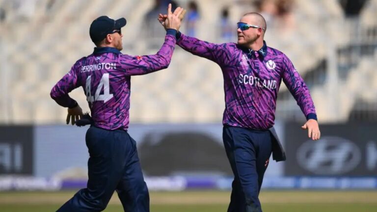 Scotland Names Balanced ODI Squad for Crucial Nepal Tri-Series