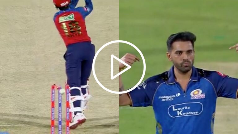 Deepak Chahar Outsmarts Priyansh Arya in IPL 2026 Tactical Masterclass