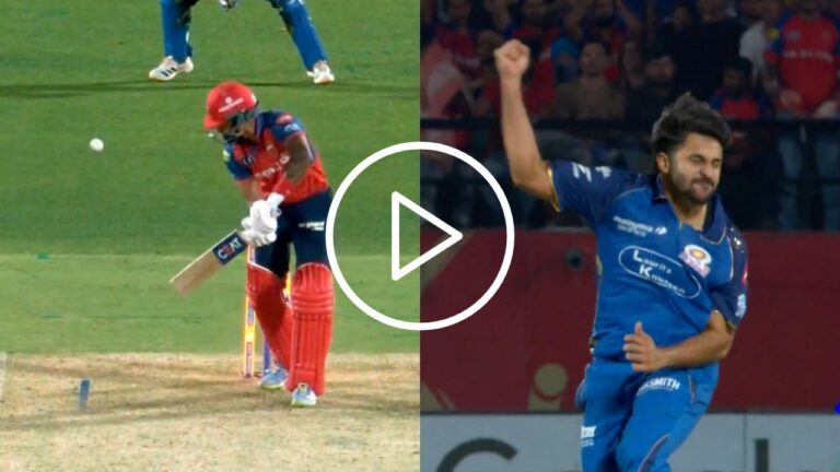 Shardul Thakur Bowls Magic Delivery to Dismiss Shreyas Iyer in IPL 2026
