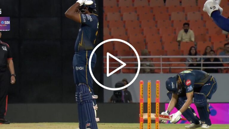 Watch- Shubman Gill Falls On His Knees As Sai Sudharsan Gets Hit Wicket Again – Sai Sudharsan’s Freak Hit-Wicket Dismissal Stuns IPL 2026