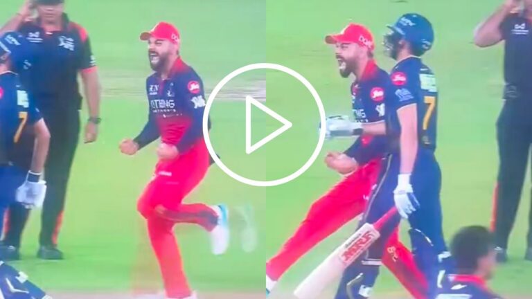 Watch- Virat Kohli Goes Wild, Celebrates Shubman Gill’s Wicket In His Face