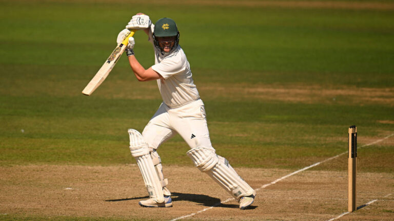 Fergus O’Neill Shines as Nottinghamshire Edge Hampshire in Rain-Shortened Clash