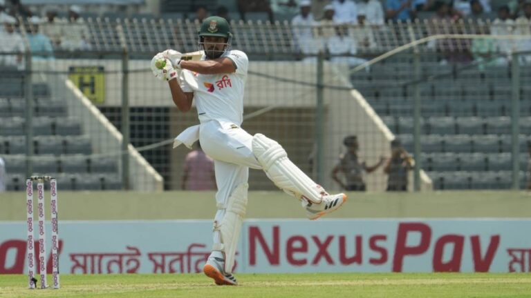 Shanto and Mominul Steady Bangladesh After Early Collapse in Mirpur Test