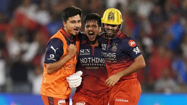 RCB Soar to Top After Dramatic Last-Ball Victory Against Mumbai Indians