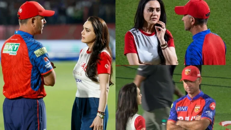 Preity Zinta and Ricky Ponting’s Intense Chat Goes Viral After PBKS’ 5th Loss