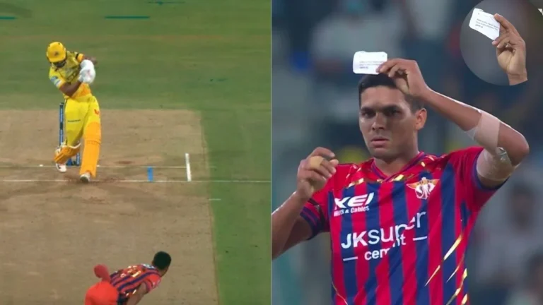 Akash Singh Mimics Abhishek Sharma’s Iconic Celebration in IPL 2026