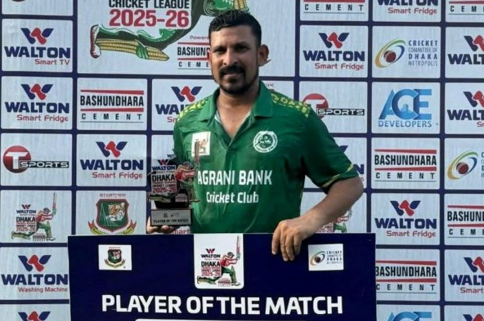 Nasir Hossain Stars as Agrani Bank Clinch Thrilling DPL Victory