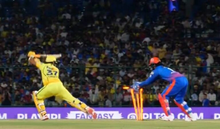 KL Rahul Channels Inner MS Dhoni With Lightning-Fast Stumping in IPL 2026