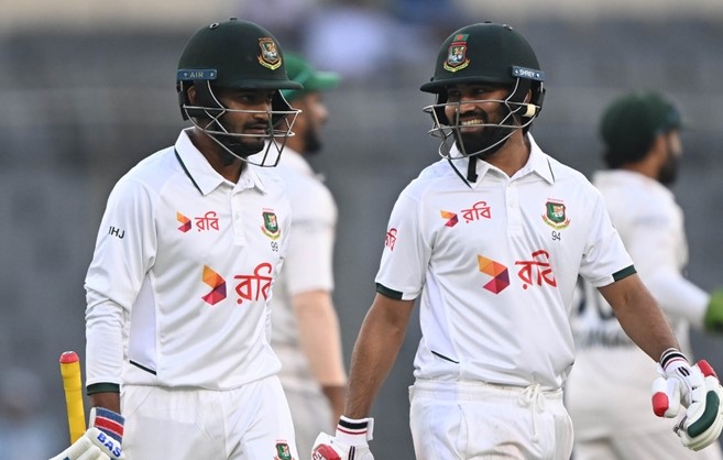 Bangladesh Targets 300-Run Lead in Tense Dhaka Test Against Pakistan