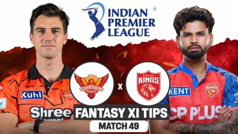 SRH vs PBKS IPL 2026 Match 49: Prediction, Fantasy Tips & Preview