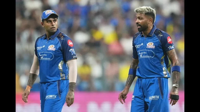 Why Suryakumar Yadav and Hardik Pandya Are Missing from PBKS vs MI Clash