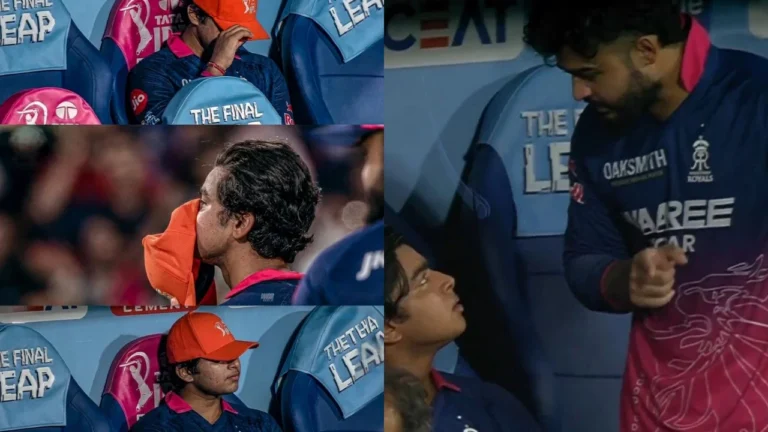 Watch: Riyan Parag scolds Vaibhav Sooryavanshi in dugout; 15-year-old cries afte – Viral Video: Riyan Parag Criticized for Behavior Toward Vaibhav Sooryavanshi