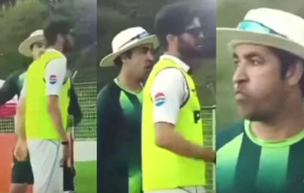 watch shaheen afridi involved in heated clash with umar gul after pakistan xi snub vs bangladesh 1 1
