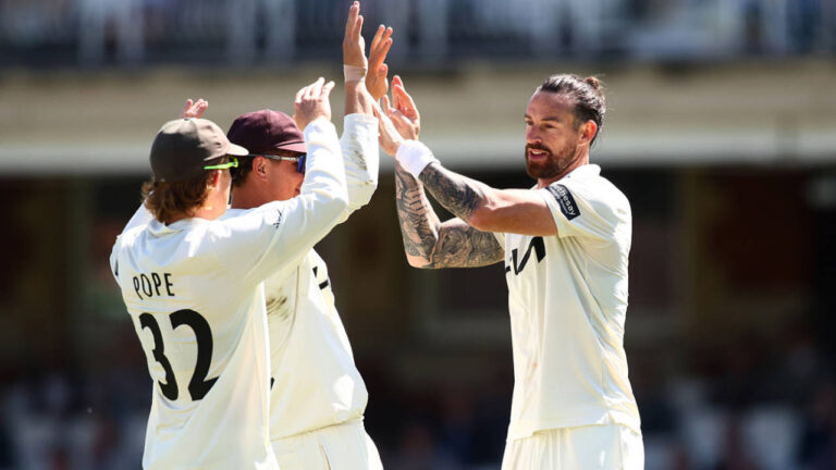 Potgieter helps Hampshire save follow-on with crucial rearguard against Surrey