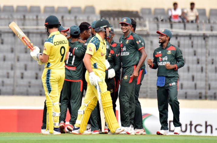 Bangladesh end 21-year wait with big win over Australia in historic clash