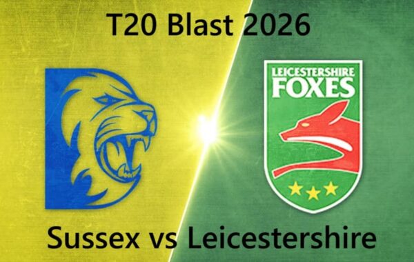 sussex vs leicestershire match 43 04 06 2026